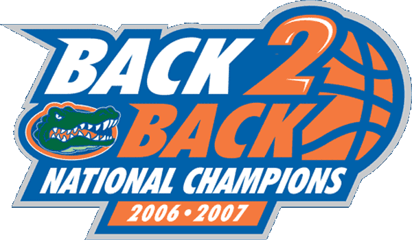 Florida Gators 2007 Champion Logo diy fabric transfer